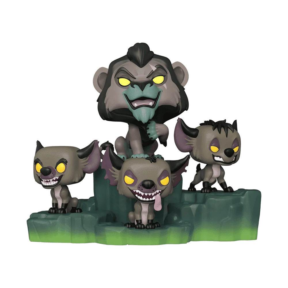Funko POP! Disney Deluxe Villains Assemble: Scar with Hyenas 1204 (Exclusive) *Na zamówienie
