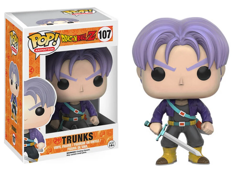Funko POP! Dragon Ball Dragonball Z - Trunks #107 *Stan pudełka 8/10 ^