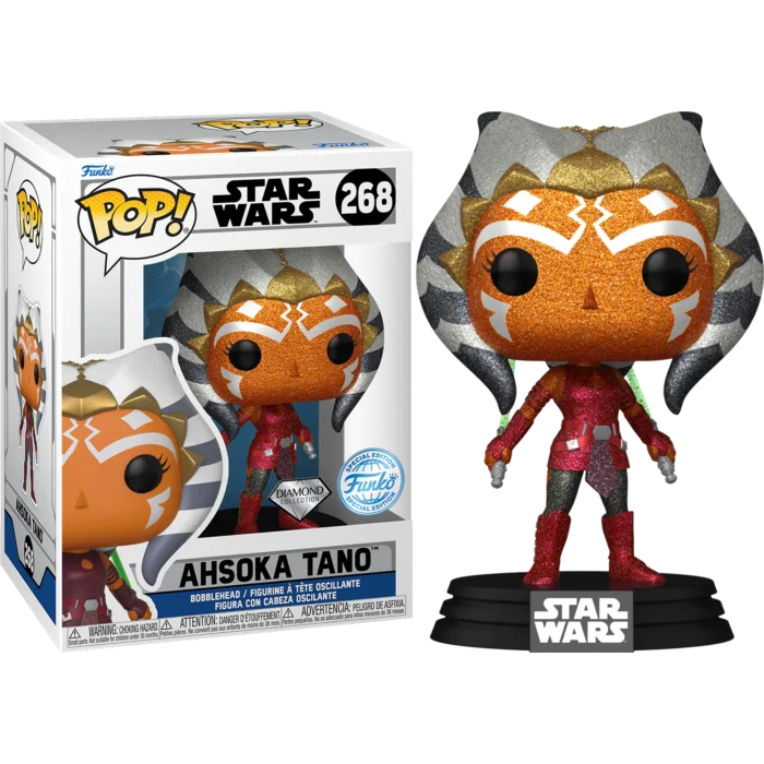 Figurka Funko POP! Star Wars: Ahsoka Tano Diamond Glitter 268