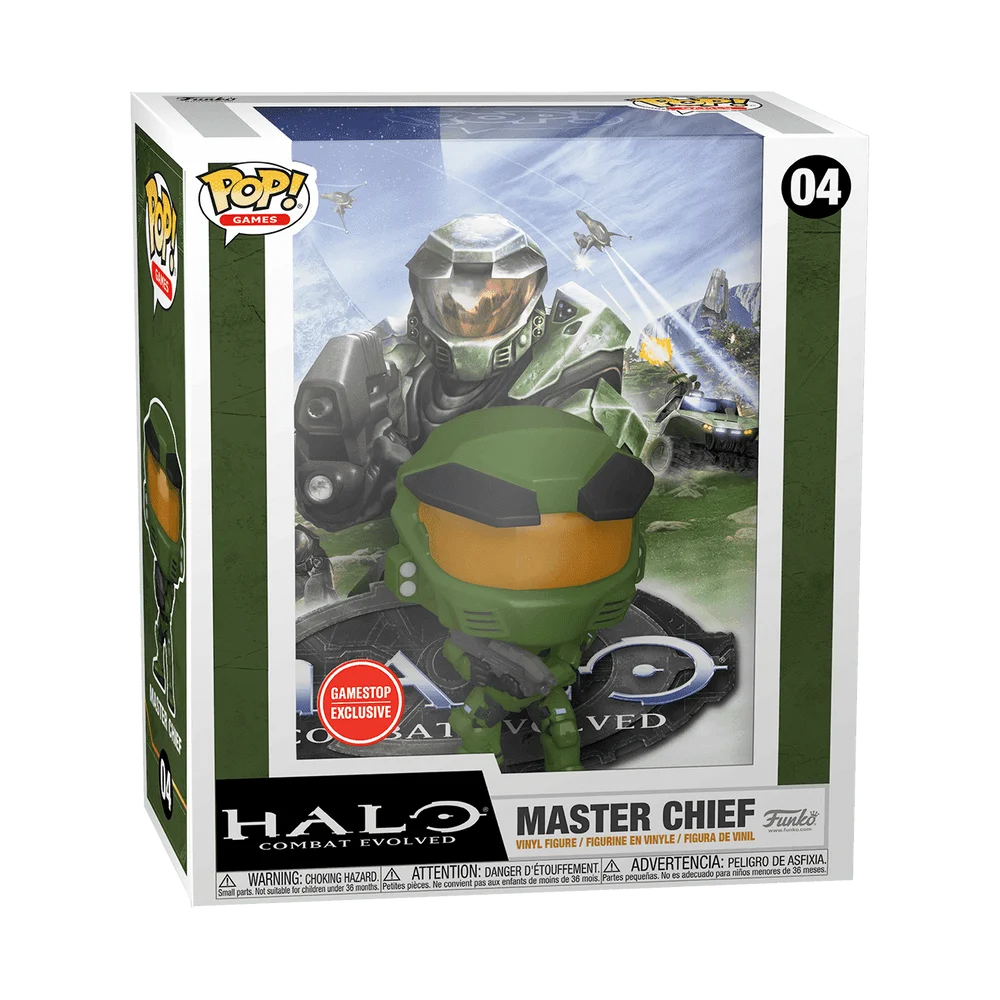 Funko POP! Halo Game Cover: Halo- Master Chief 04 (Exclusive) *Na zamówienie
