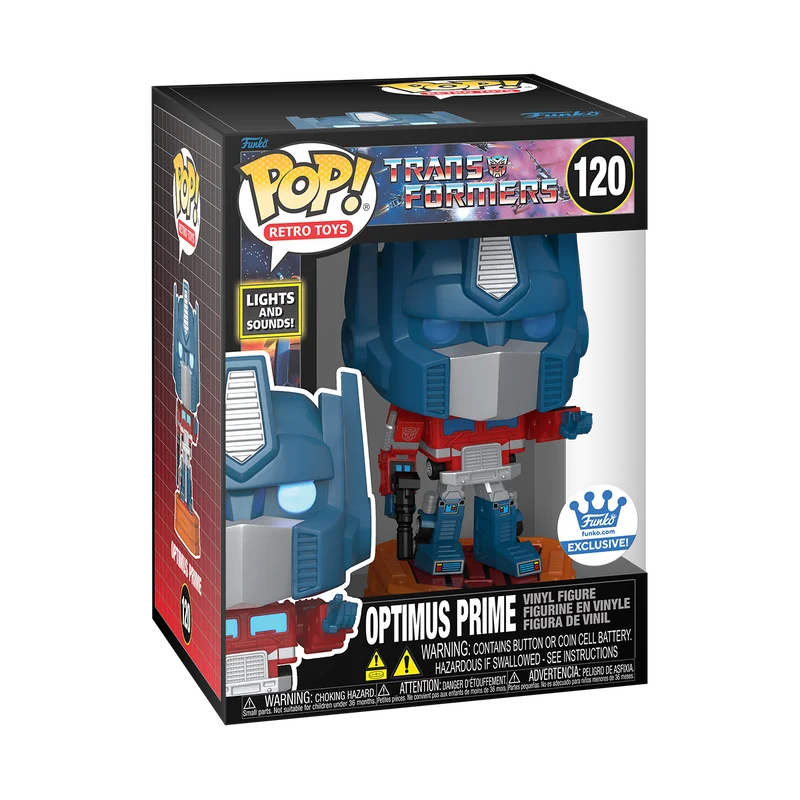 Figurka Funko Pop! Retro Toys: Transformers - Optimus Prime [Lights & Sound] (Funko) #120* Na zamówienie