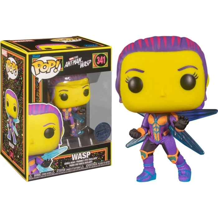 Funko POP! Ant-Man and the Wasp - Wasp Blacklight Glow Special Edition