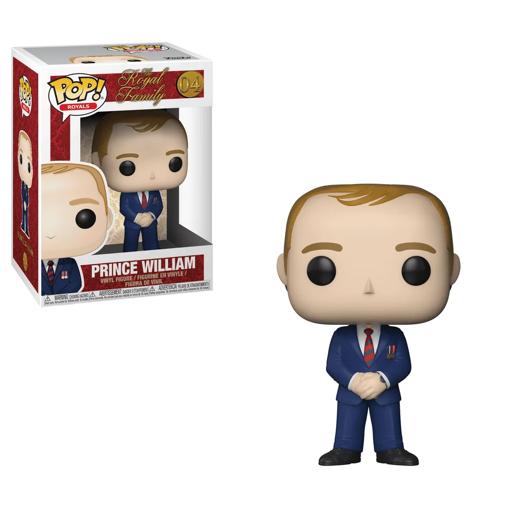 Funko POP! Public Domain Royal Family S1 - Prince William 04 *Na zamówienie