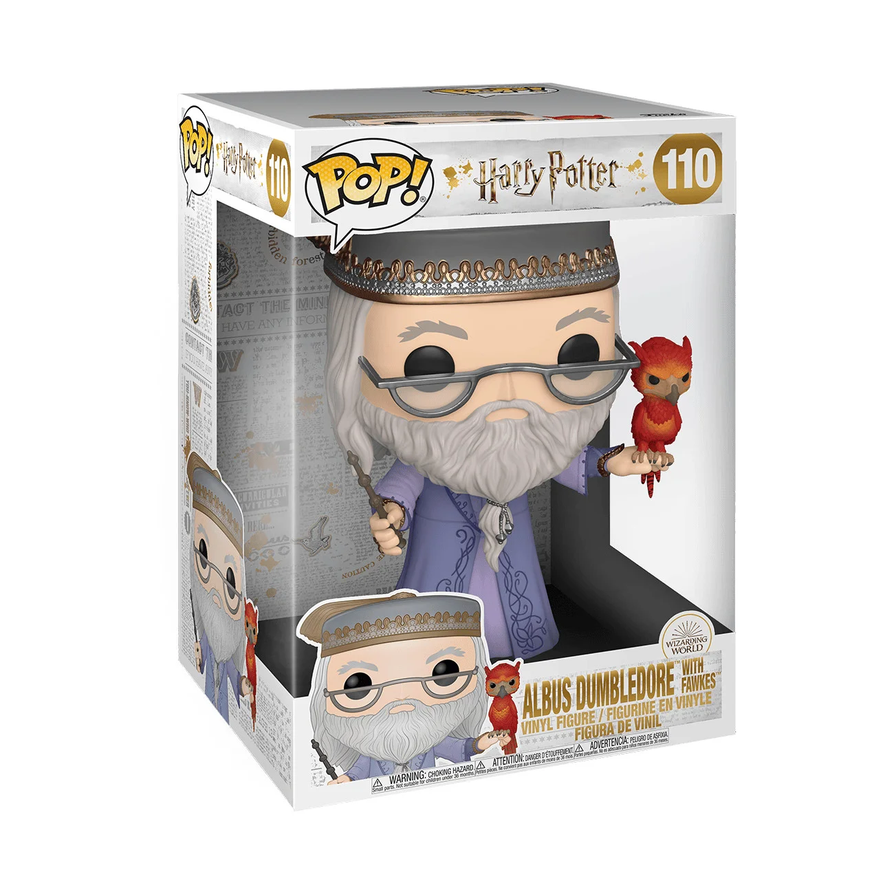 Funko POP! Harry Potter Albus Dumbledore with Fawkes #110
