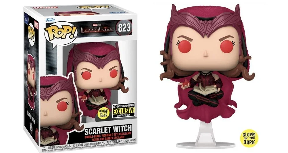 Figurka Funko POP Marvel WandaVision: Scarlet Witch 823 Entertainment Earth Exc