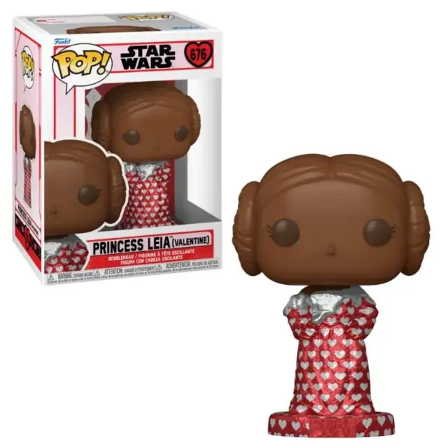 Figurka Funko POP! Star Wars Valentines 2024 Princess Leia Valentine Chocolate 676