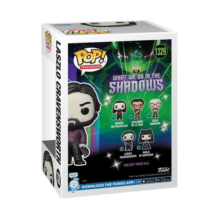Funko POP What We Do In The Shadows: Laszlo Cravensworth 1329