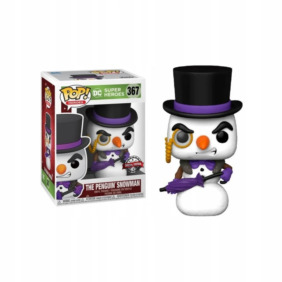 Figurka Batman Funko POP! Penguin Snowman 367 Exc