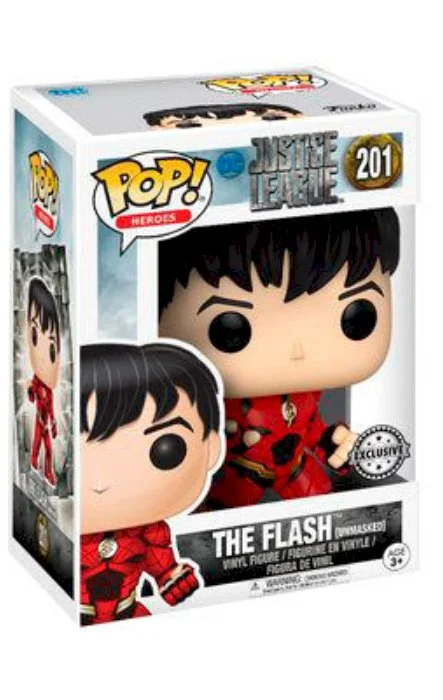 Figurka Flash Funko POP Unmasked Flash 201 Exclusive *Na zamówienie – zdjęcie 2