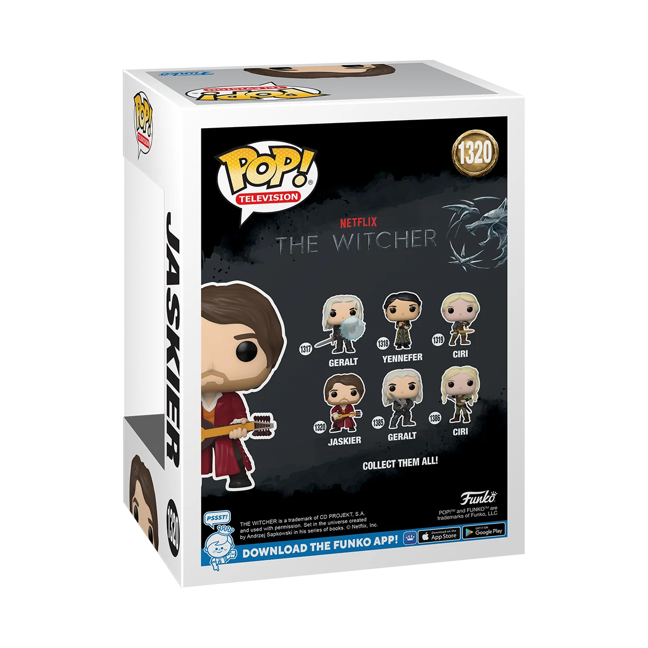 Figurka Funko POP Witcher S2- Jaskier  1320 – zdjęcie 4