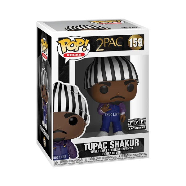 Funko POP! Tupac Shakur Rocks: Tupac - Thug Life Overalls 159 (Exclusive) *Na zamówienie