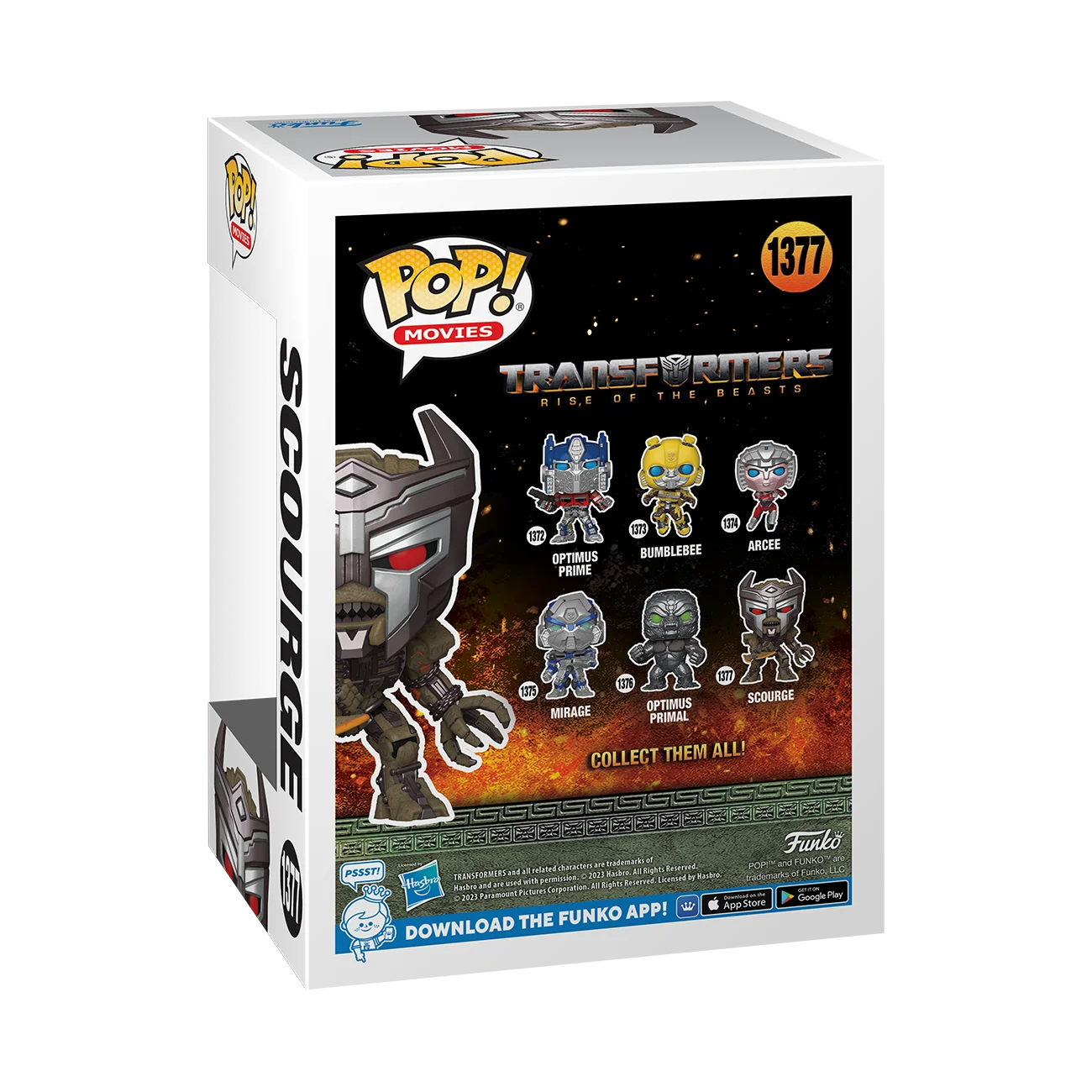 Figurka Funko POP! Transformers- Scourge #1377 – zdjęcie 4