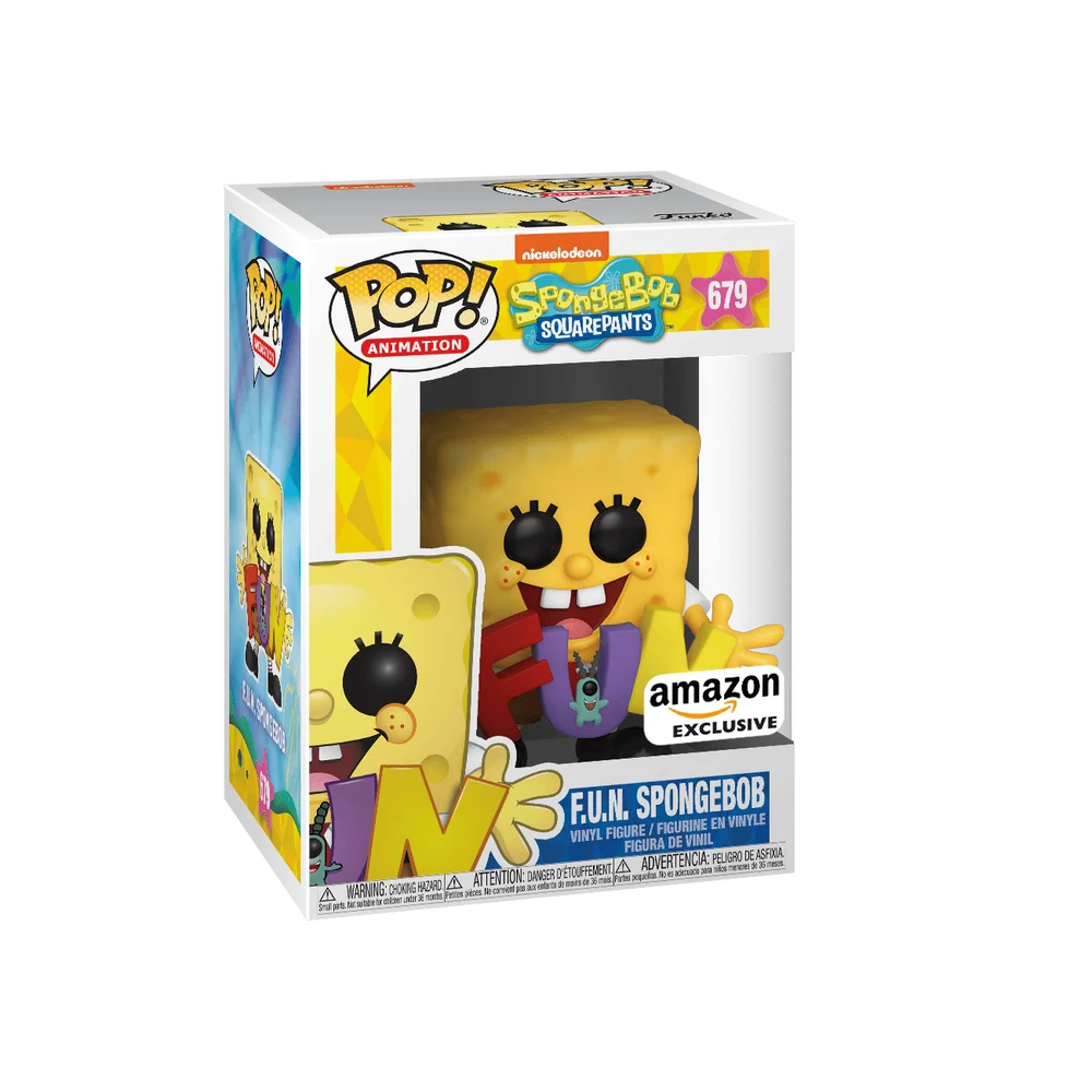 Funko POP! Nickelodeon Animation: Spongebob - Spongebob w/FUN 679 (Exclusive) *Na zamówienie