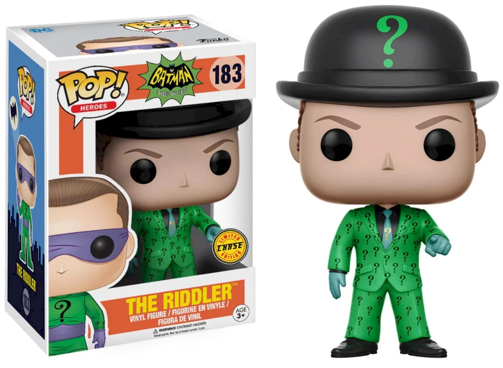 Figurka Funko pop Batman: The Riddler 183 Chase