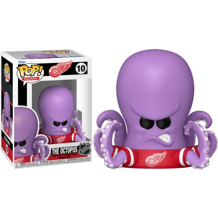 Funko POP! NHL Hockey: Mascots - The Octopus Detroit Red Wings #10