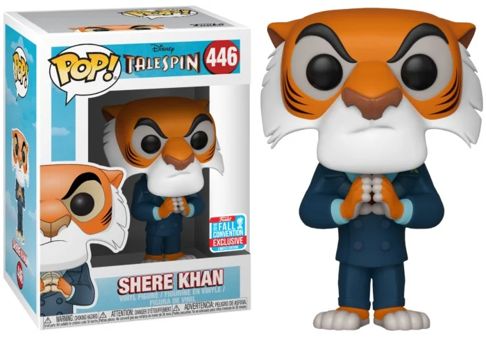 Funko POP! TaleSpin - Shere Khan with Hands Together (2018 Fall Convention Exclusive) Convention