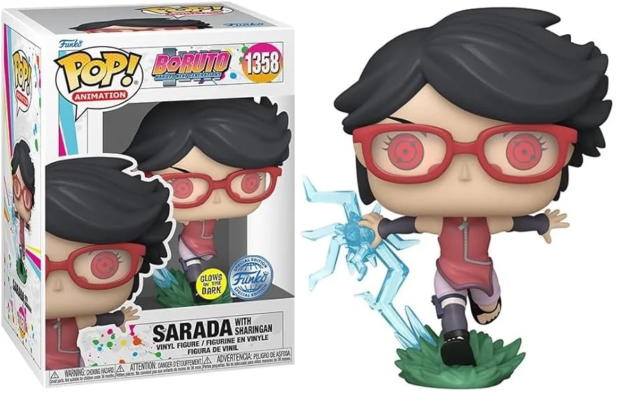 Figurka Funko POP! Boruto: Sarada w/Sharingan  1358 Glow Exclusive