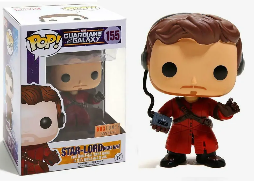 Figurka Funko POP! Guardians of the Galaxy vol.2 Star-Lord box lunch BoxLunch #155 *Na zamówienie