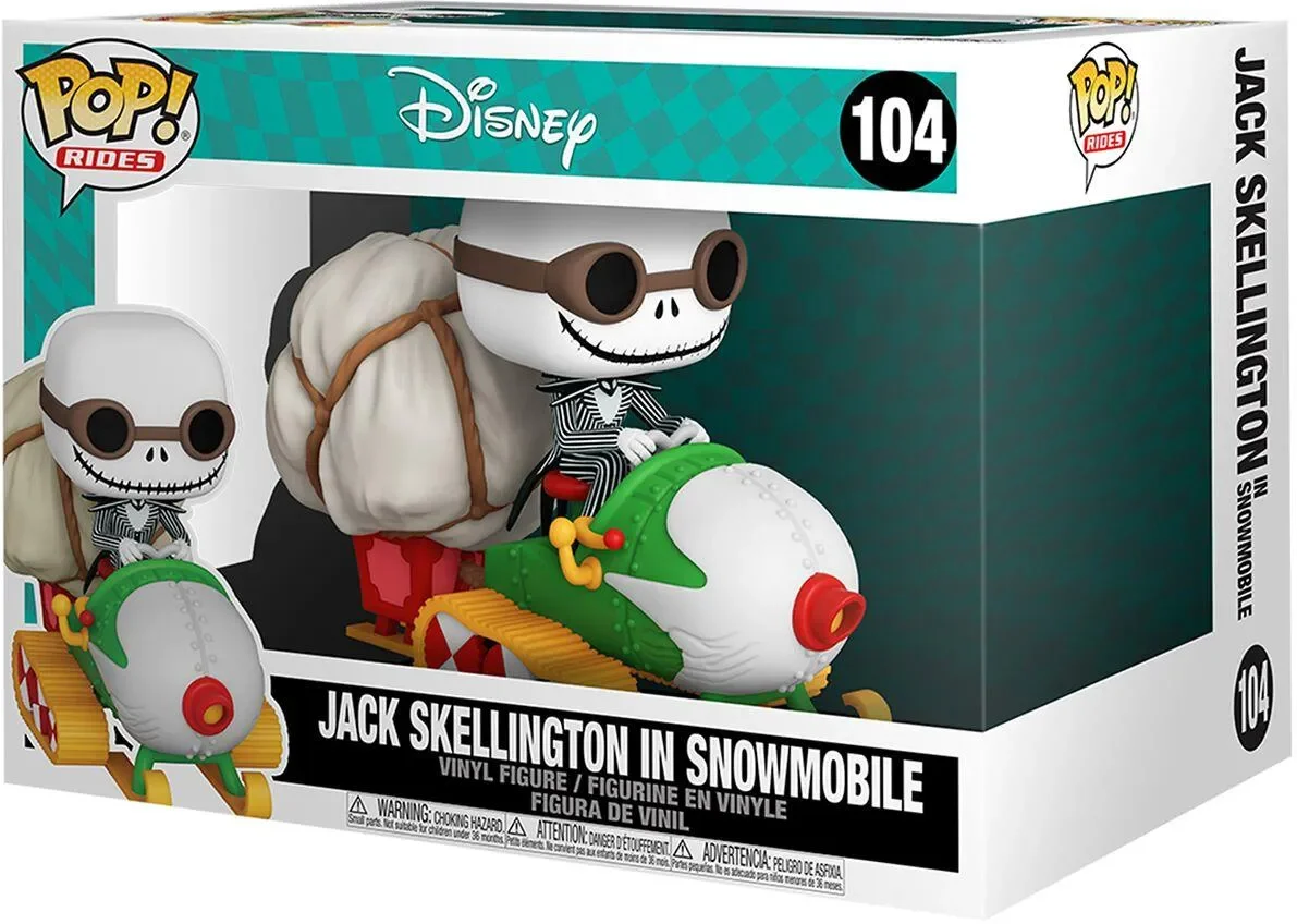 Figurka Funko POP Jack Skellington In Snowmobile 104