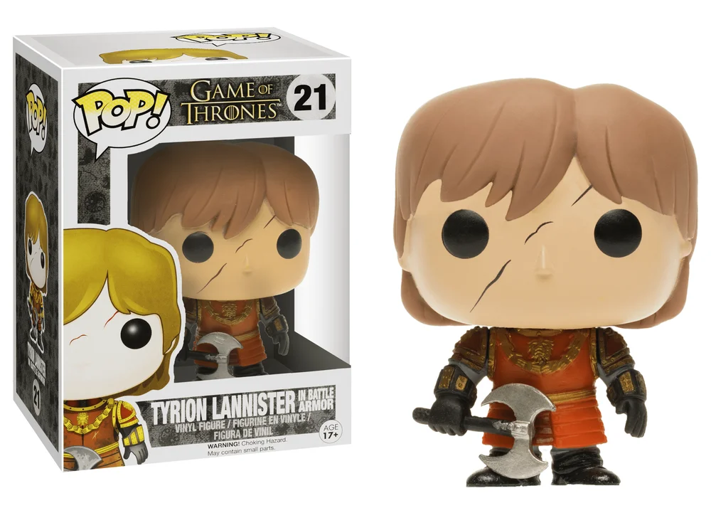 Funko POP! Game of Thrones Tyrion Lannister w/Scar Battle Armour 21 *Na zamówienie