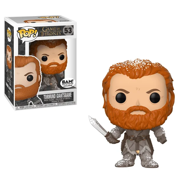 Funko POP! Game of Thrones GOT S8 - Tormund (Snow Covered) 53 (Exclusive) *Na zamówienie