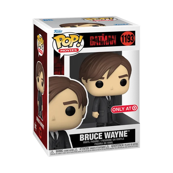 Funko POP! DC Comics Movies: The Batman- Bruce Wayne (Suit) 1193 (Exclusive) *Na zamówienie