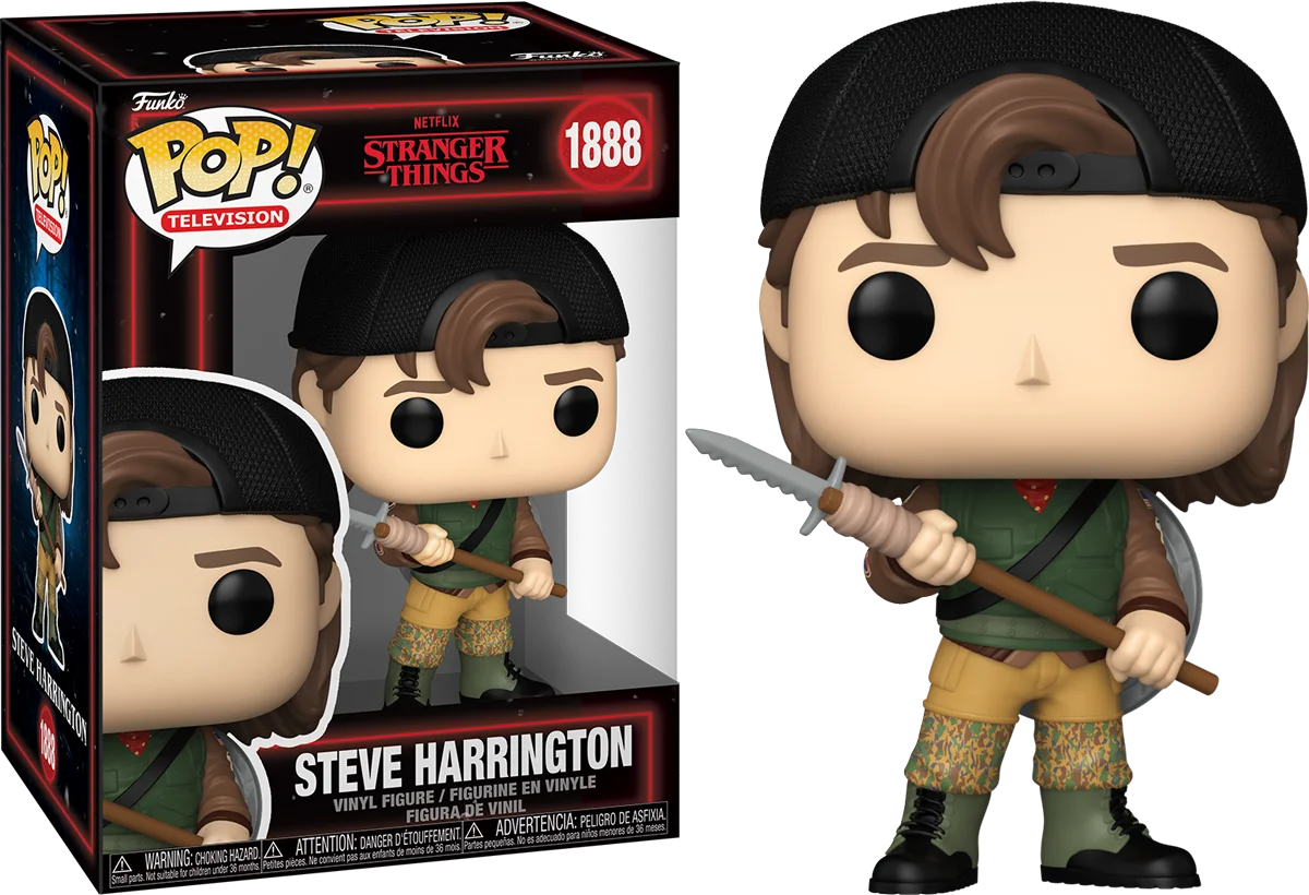 Figurka Funko POP! Stranger Things - Steve Harrington with Spear (Season 5) #1888