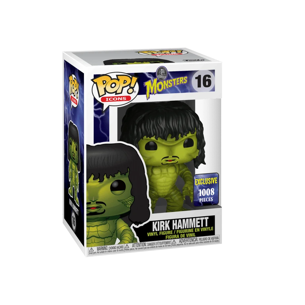Funko POP! Metallica N4S POP Icons: Kirk Hammett (Alt) 16 (Metallic) *Na zamówienie