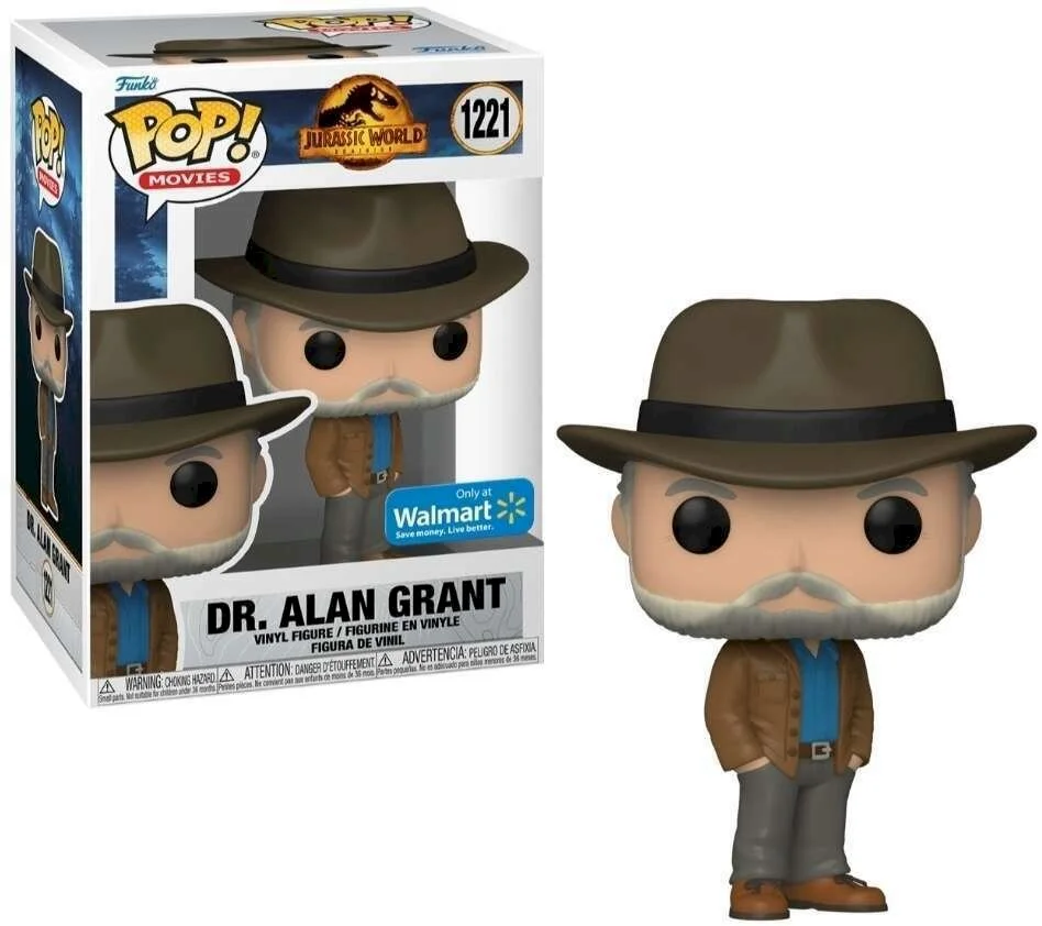 Figurka Funko pop Jurassic World: Dominion - Dr. Alan Grant 1221 Walmart Exclusive