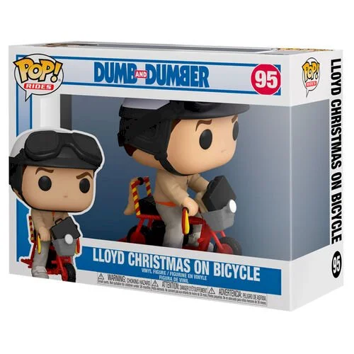 Figurka Dumb and Dumber Funko POP Lloyd with Bicycle 95 – zdjęcie 3