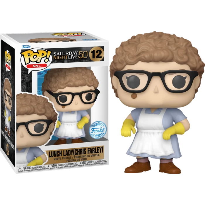 Figurka Funko Pop! SNL: Saturday Night Live - Chris Farley (Lunch Lady) (Special Edition) #12