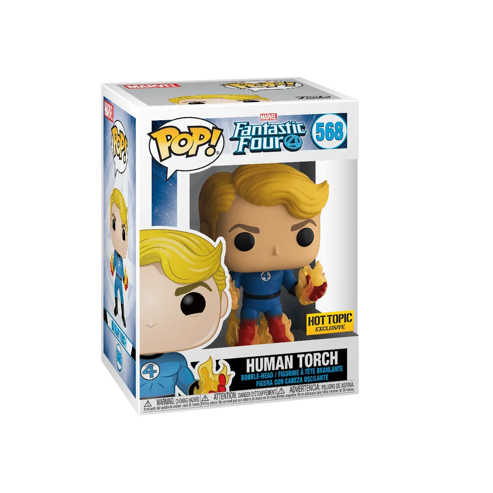 Funko POP! Marvel Marvel: Fantastic Four - Human Torch (transitional) 569 (Exclusive) *Na zamówienie