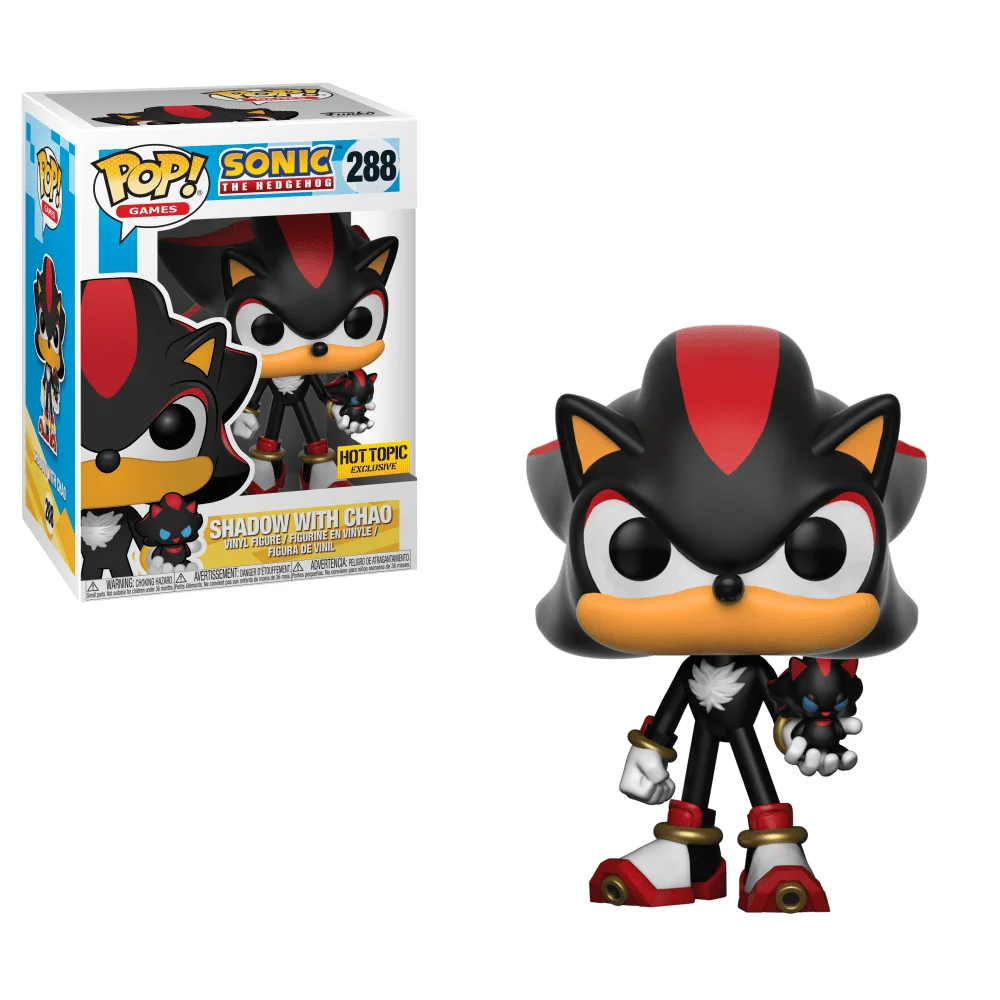 Funko POP! Sonic The Hedgehog Sonic - Shadow w/Chao 288 (Exclusive) *Na zamówienie