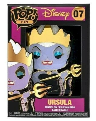 Funko Pin przypinka Disney: Ursula 07