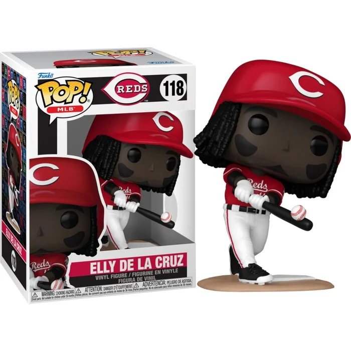 Funko POP! MLB Baseball - Elly De La Cruz Cincinnati Reds #118