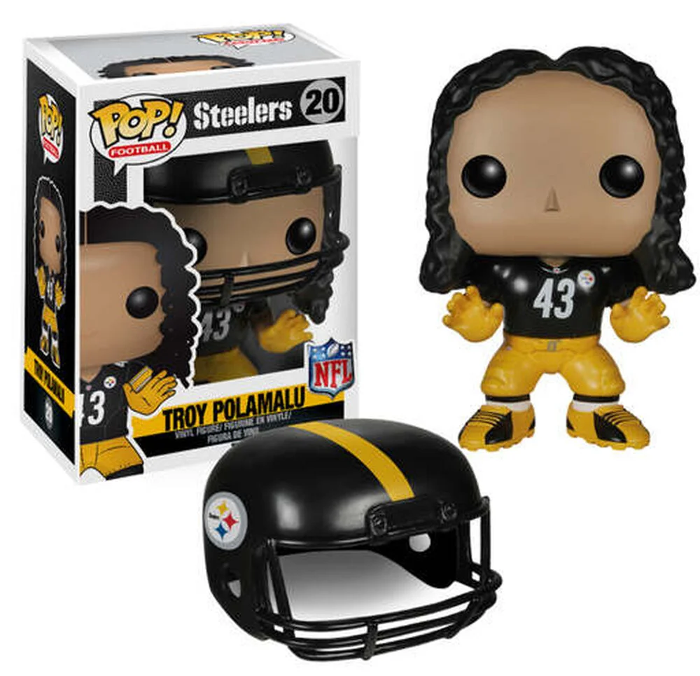 Funko POP! NFL Wave 1 - Troy Polamalu 20 *Na zamówienie