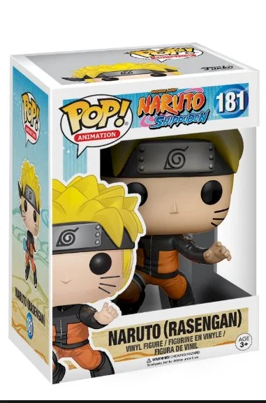 Figurka Funko POP NARUTO (Rasengan) 181* Uszkodzone/zniszczone pudełko – zdjęcie 2