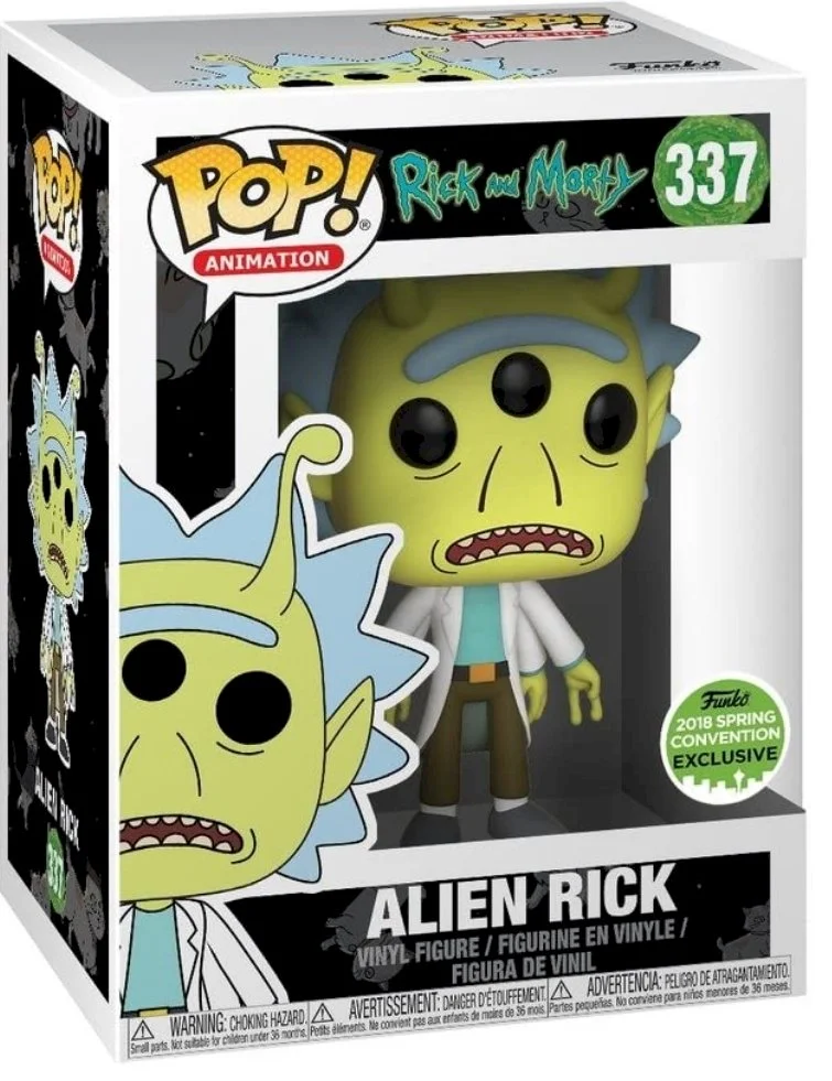 Figurka Funko POP! Rick and Morty Alien Rick Special Edition #337 *Na zamówienie – zdjęcie 2