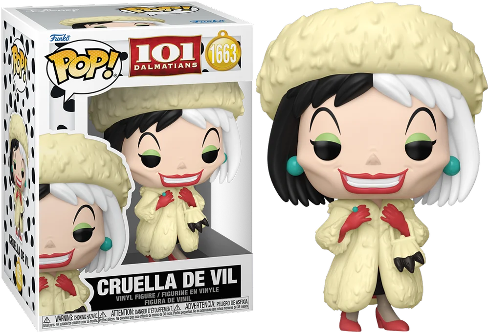 Figurka Funko POP! 101 Dalmatians (1961) - Cruella De Vil #1663