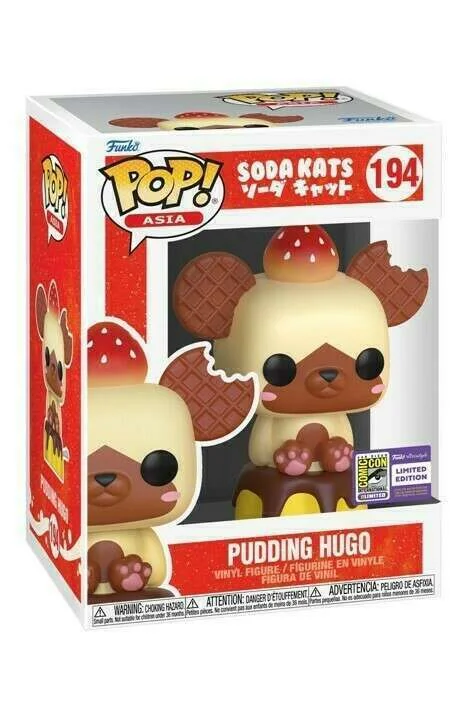 Figurka Funko Pop! Asia: Soda Kats - Pudding Hugo (2023 Sdcc) #194* Na zamówienie
