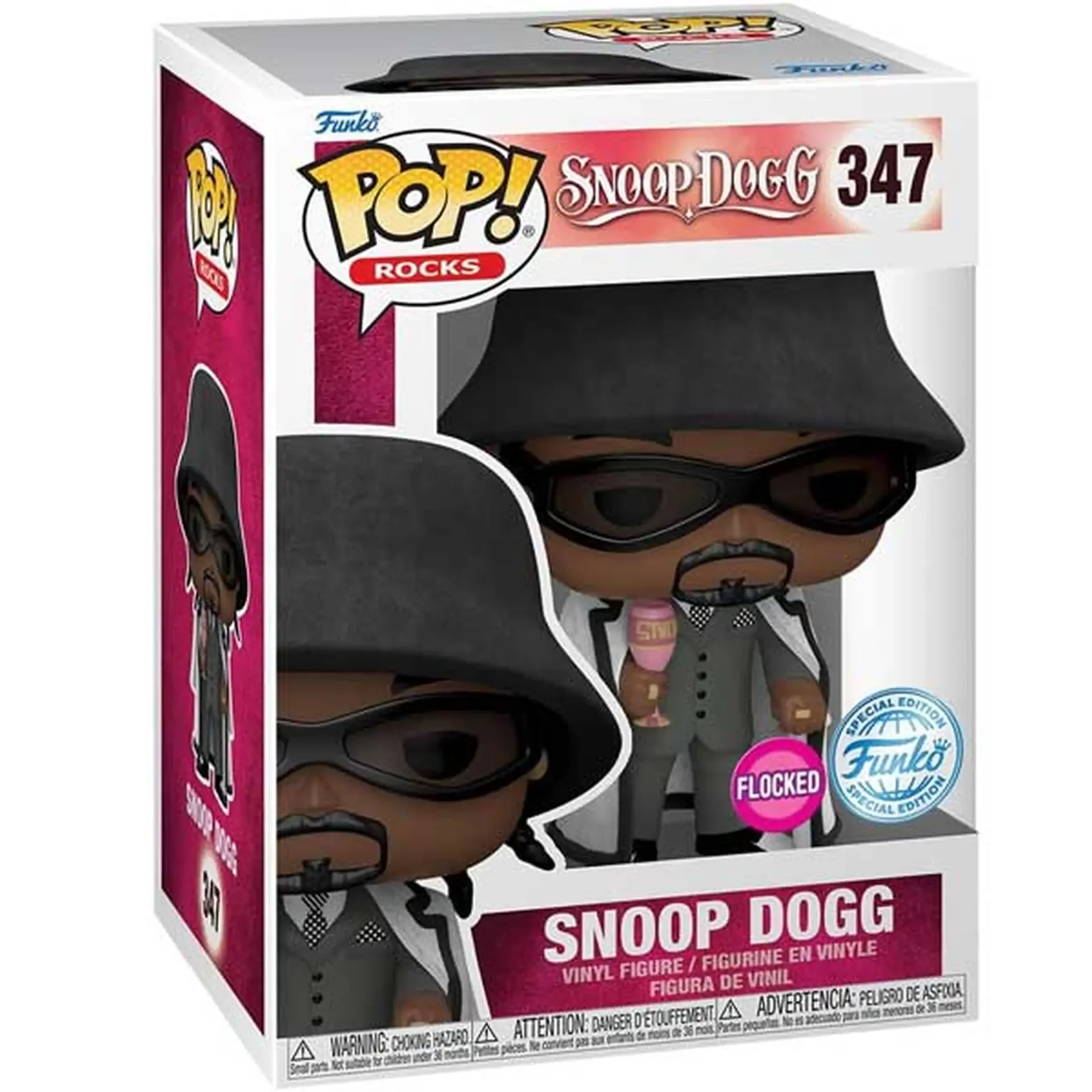 Figurka Funko POP! Snoop Dogg Snoop Dogg (Flocked) Special Edition #347 *Na zamówienie