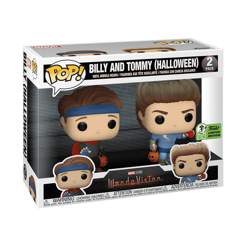 Figurka Funko Pop! Wandavision: Billy And Tommy [Halloween](2021 Spring Convention) 2pack* Na zamówienie