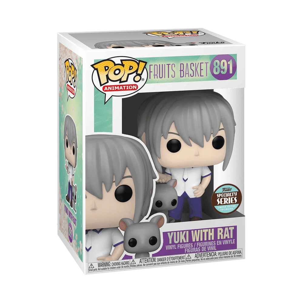 Funko POP! Fruits Basket Animation: Fruits Basket- Yuki Sohma w/Rat (FS) 891 (Exclusive) *Na zamówienie