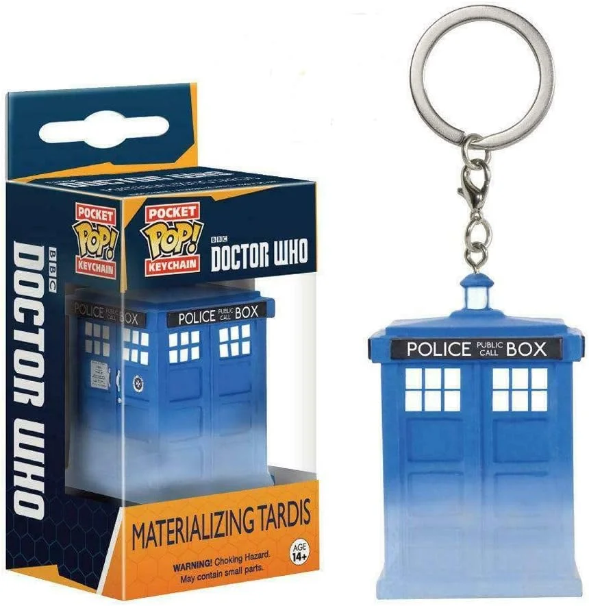 Funko Doctor Who brelok Materializing Tardis