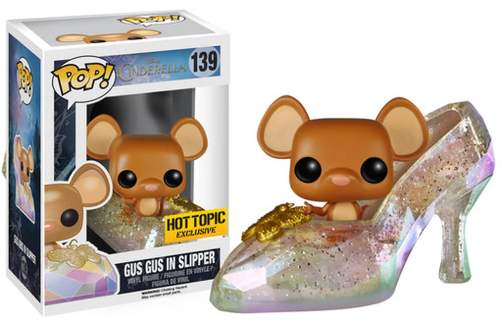 Funko POP! Disney Cinderella - Mouse in Sparkle Slipper 139 (Exclusive) *Na zamówienie