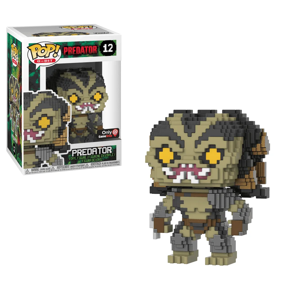 Funko POP! Predator Black Friday - 8 Bit POP: Predator w/ Chase 12 (Chase) *Na zamówienie
