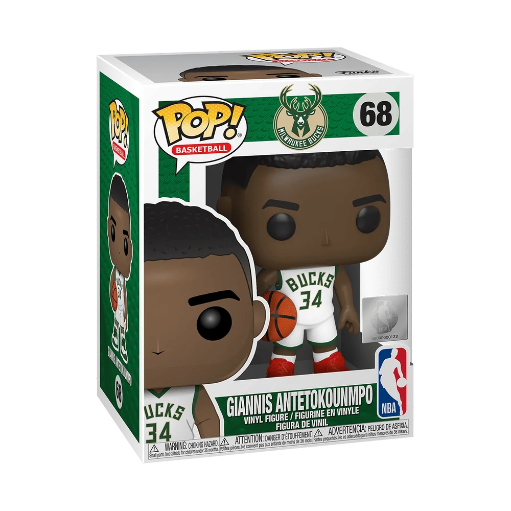 Funko POP! NBA NBA: Bucks - Giannis Antetokounmpo 68 *Na zamówienie