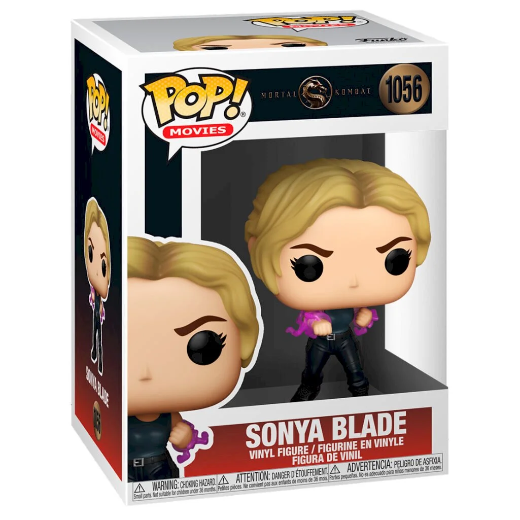 Figurka Mortal Kombat: Funko POP Sonya Blade 1056 – zdjęcie 3