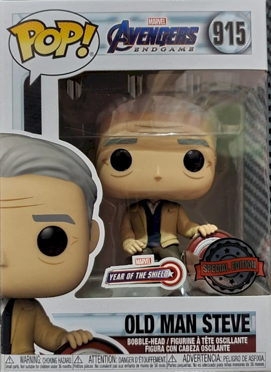 Figurka Funko POP! The Avengers Old Man Steve Year of the Shield Special Edition #915 – zdjęcie 3