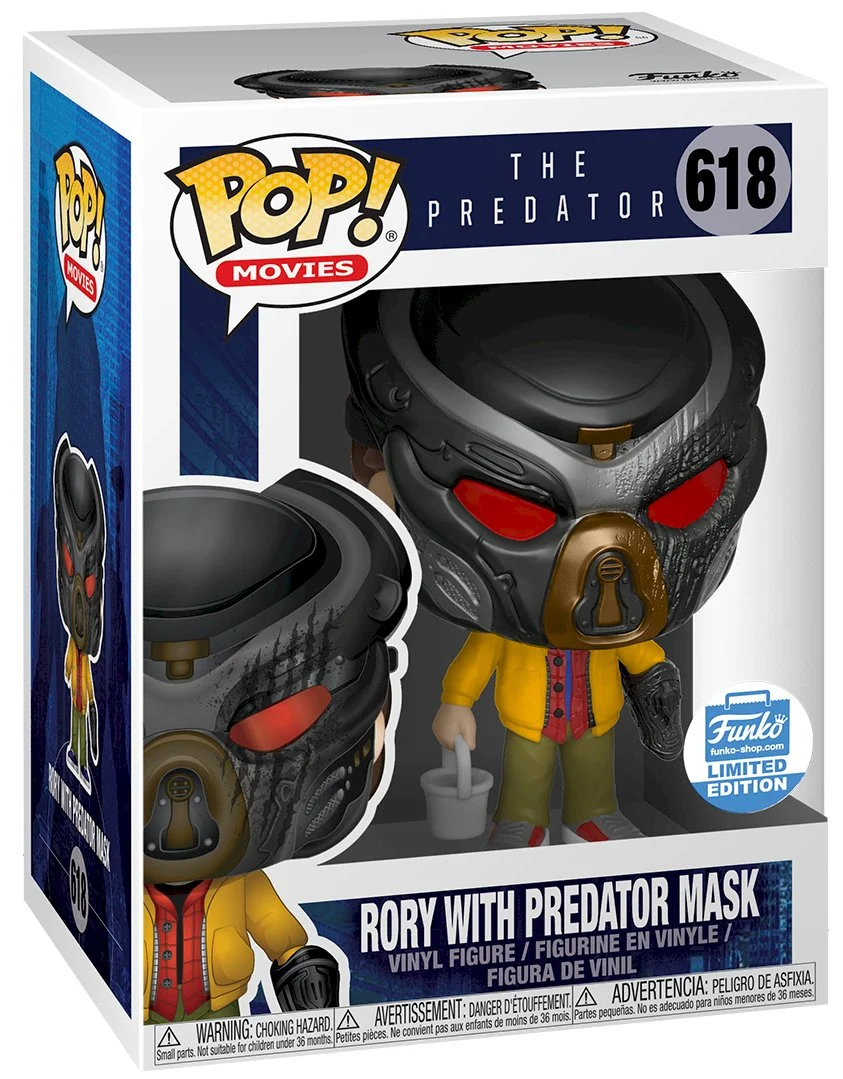 Figurka Funko POP! The Predator Rory with Predator Mask Shop Funko Shop #618 – zdjęcie 3
